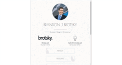 Desktop Screenshot of brandonbrotsky.com